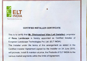 certified installers of ELT INDIA 